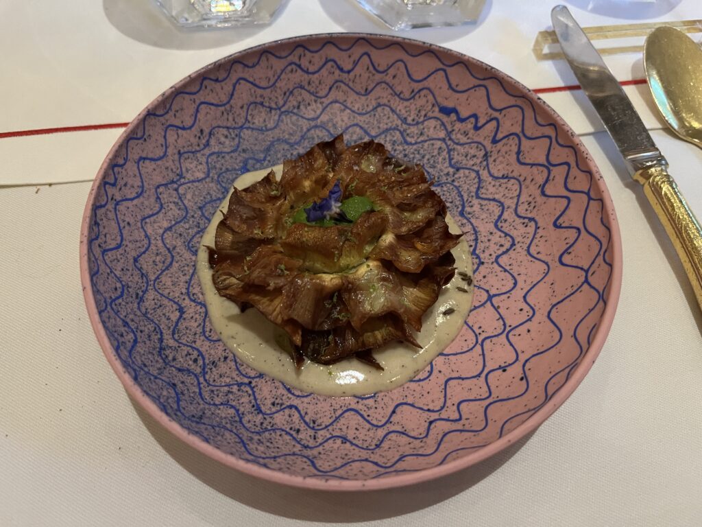 Artichaut, «cacio e pepe» (2023 - Corse - Sartène - Alfieri Polidori - San Micheli)