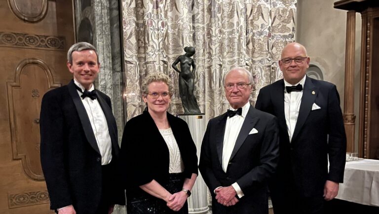 AIG meets the King of Sweden